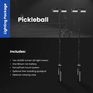 Apollo S - Pickleball Court Lighting Package